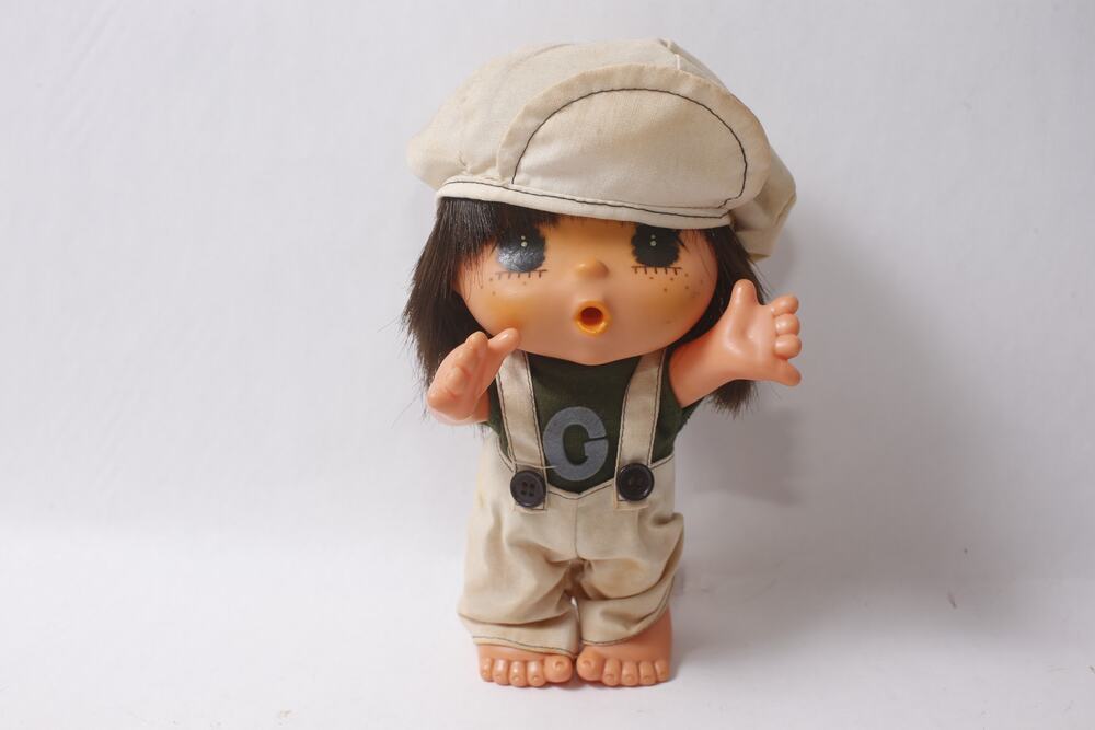1970s Japan Sekiguchi Mademoiselle Jeje Doll Dressed w STAINS ~ 260914-WH 1398